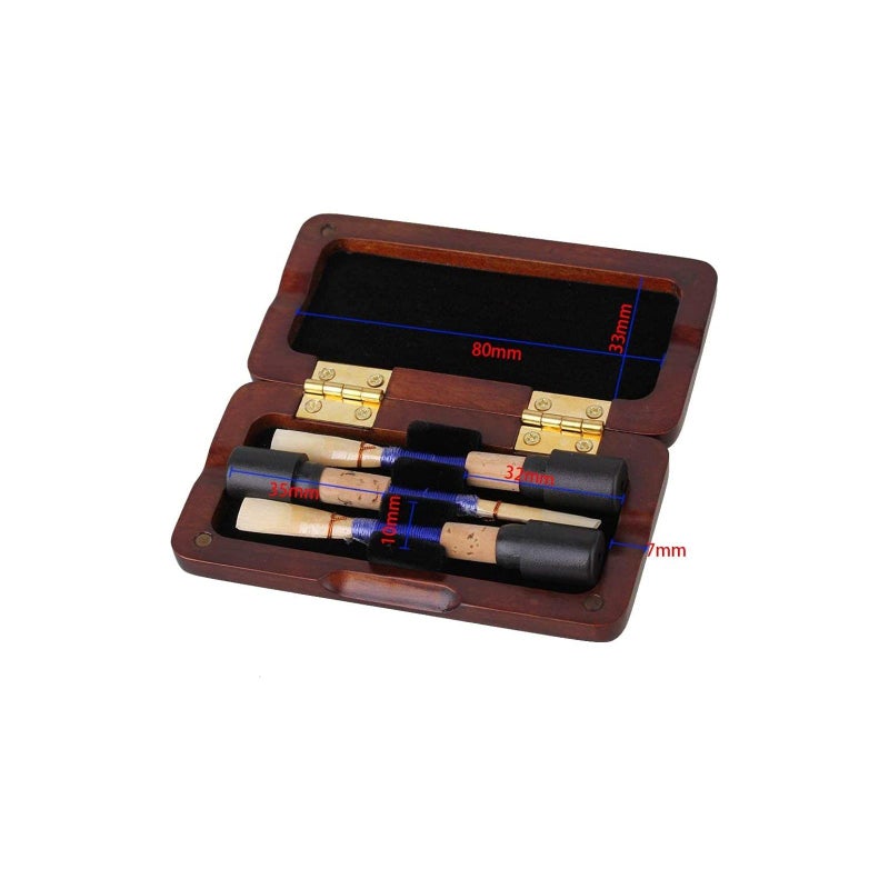 VOBRAMY Oboe Reed Case Storage Holds 3 Oboe Reeds Against Moisture and Easy to Carry - Image 5